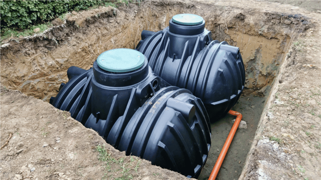 Efficiently store large volumes of rainwater with underground tanks. Ideal for sustainable water management, irrigation, and reducing reliance on mains water.